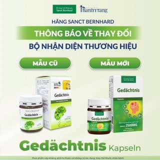 Bổ não Gedachnis kapseln 30 viên