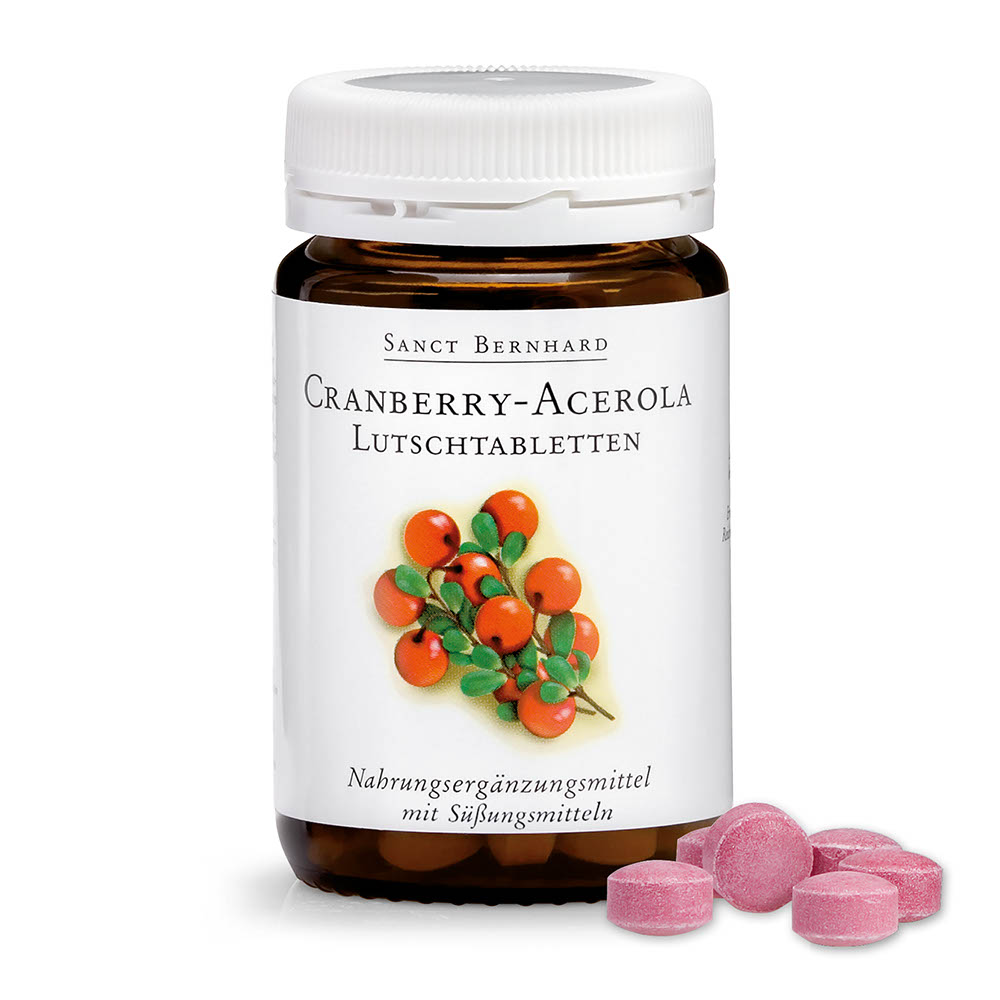 Viên ngậm tăng miễn dịch nam việt quất Cranberry Acerola Lozenges