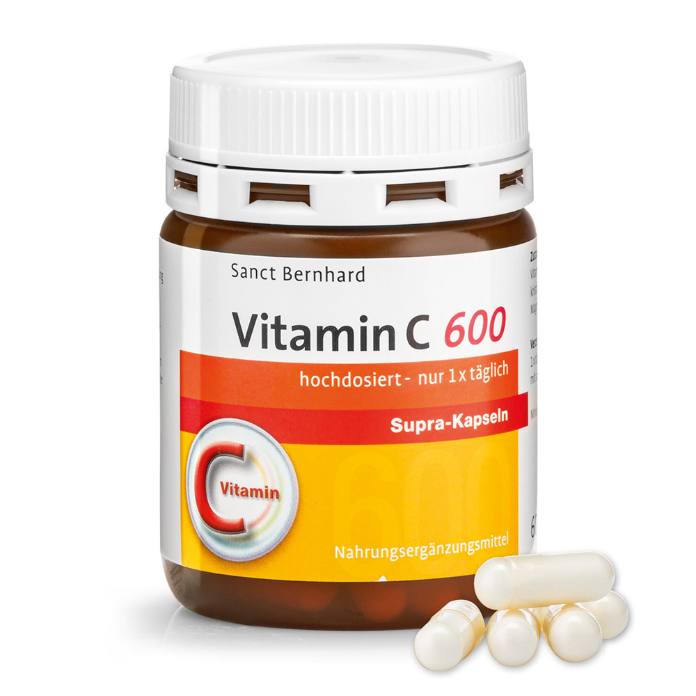 Viên nang bổ sung Vitamin C 600 Supra Capsules 60 viên