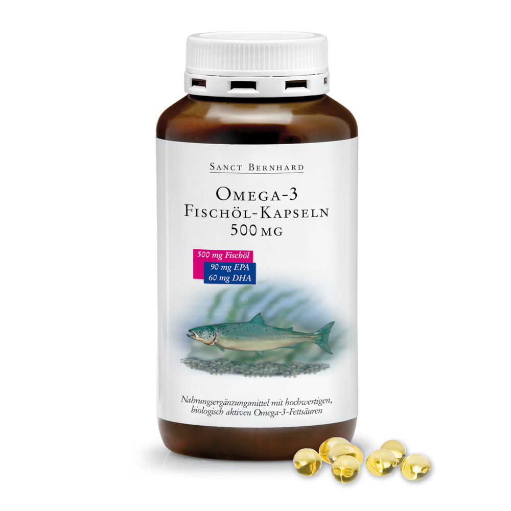Viên nang dầu cá Omega 3 500mg Omega 3 Fish oil Capsules 500mg