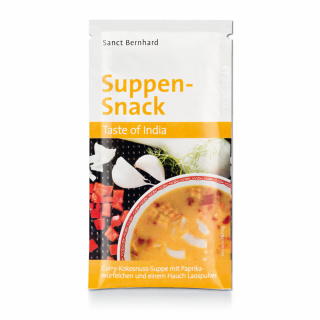 Súp rau củ hương vị Ấn Độ Soup snack