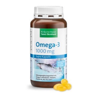 Viên nang dầu cá bổ sung Omega 3 Supra 1000 mg