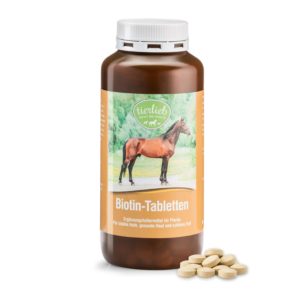 Viên nén bổ sung Vitamin H dành cho ngựa Tierlieb Biotin